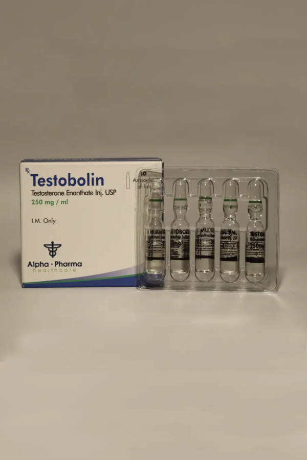 Testobolin 10x1 ml  Alpha Pharma TRT Lab Tested TRT testosteron Enanthate