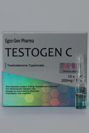 Testosterone Cypionate 200mg 10x1ml Egzo Gen Pharma