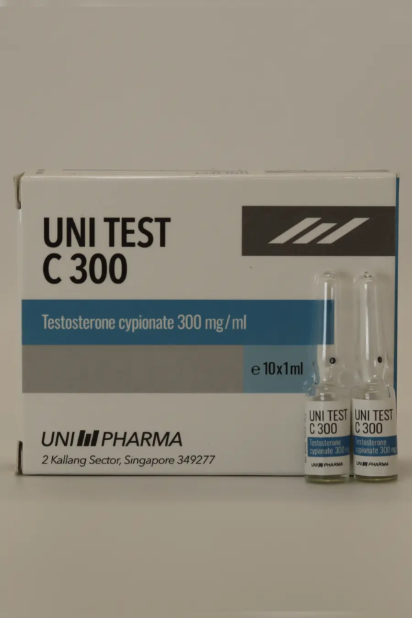 Testosterone Cypionate 300mg 10x1ml UNI PHARMA