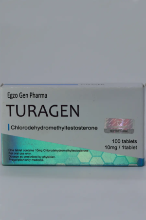 Turanabol 10mg 100tab Egzo Gen Pharma