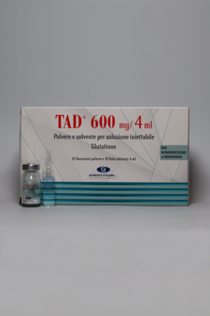 TAD 600 Glutatione pomaga organizmowi zachować ogólny stan zdrowia.