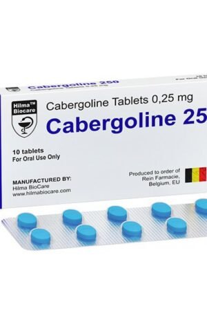 Dostinex Cabergoline-tabletki-250-Hilma Biocare Cabaser 10tab 0.25mg lab tested
