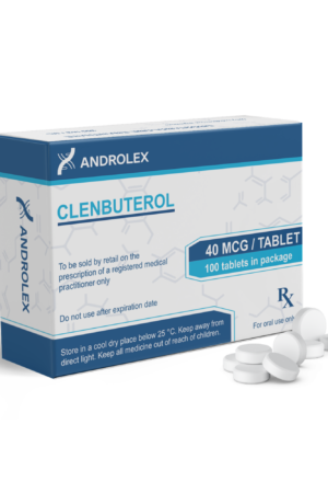 Clenbuterol Androlex 100tab 40mcg Lab tested! pro