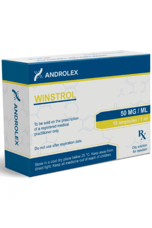 Winstrol Stanozolol Olej 50mg-10amp x1ml-Androlex Lab tested! pro!