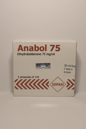 DHB Dihydroboldenone Cypionate Sepah 75mg 2x 5amp x1ml Lab tested!