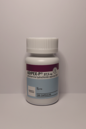 Adipex-P 37,5mg-100-caps Teva, lab tested!