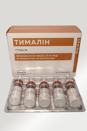 Tymalina, Grasica Zestaw peptydów,1,5 ml, 10 fiolek z rozpuszczalnikiem, ekstrakt z grasicy bydlęcej, dla odporności